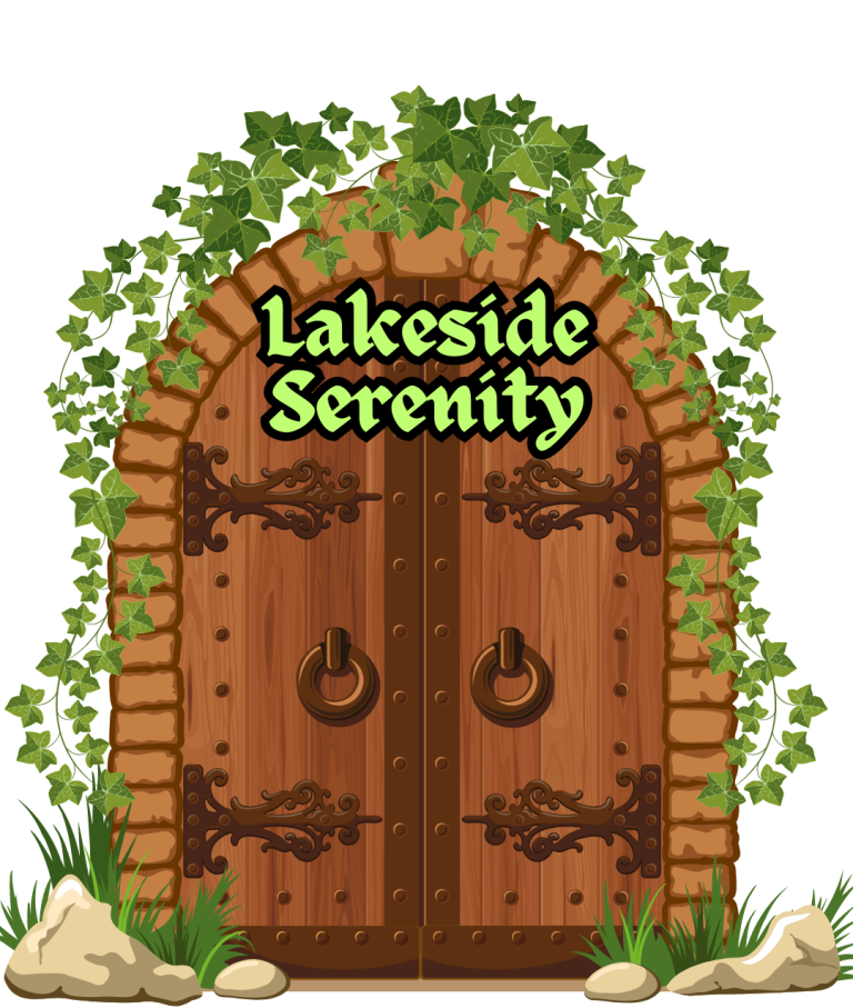 Follow this door to Lakeside Serenity