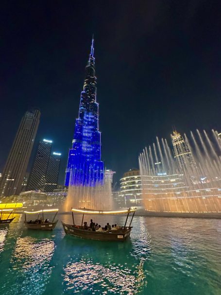 Fountains at the Burj Khalifa