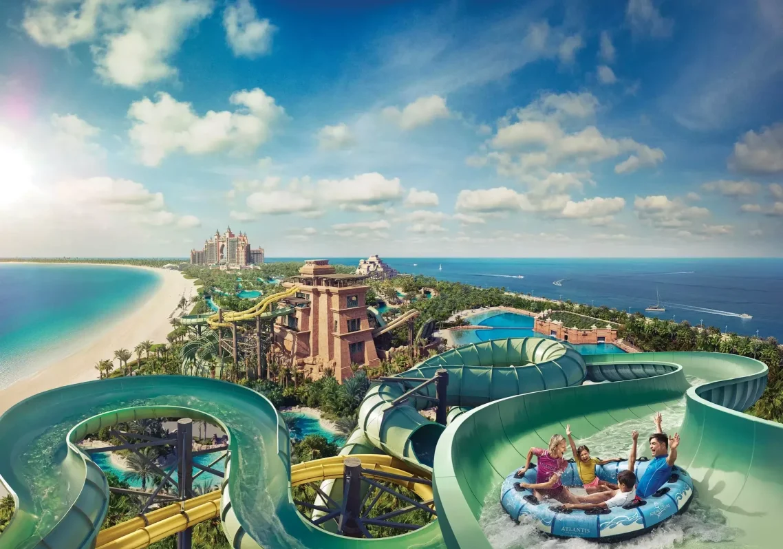 Waterslide with the Altantis